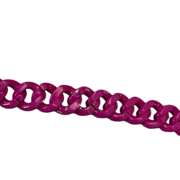 Nalebe Nude & Pink Stellar Mesh Rhinestone Chain Wildcard Pump 7 - Picture 9 of 10